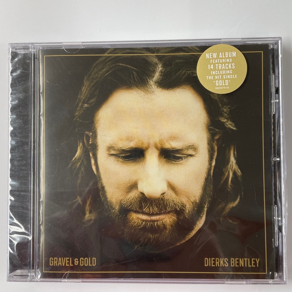 Gravel & Gold by Bentley, Dierks CD 2023 Brand New Sealed See Description